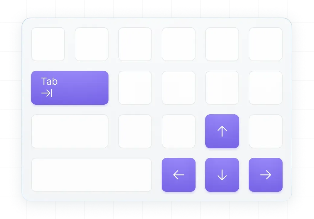 An image of Vue PDF viewer using keyboard shortcuts to navigate