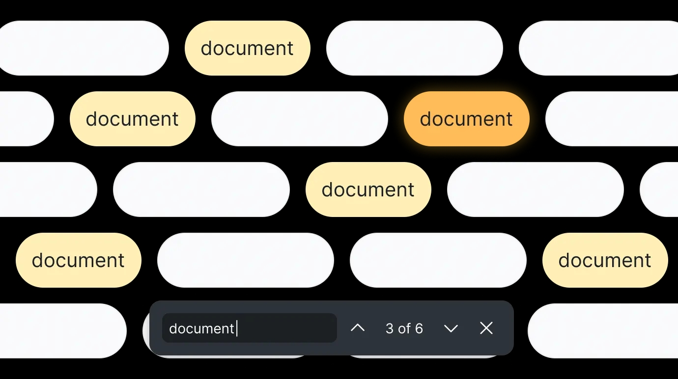 Vue PDF Viewer highlight a document using a search function