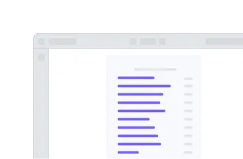 Table of contents navigation feature of Vue PDF Viewer